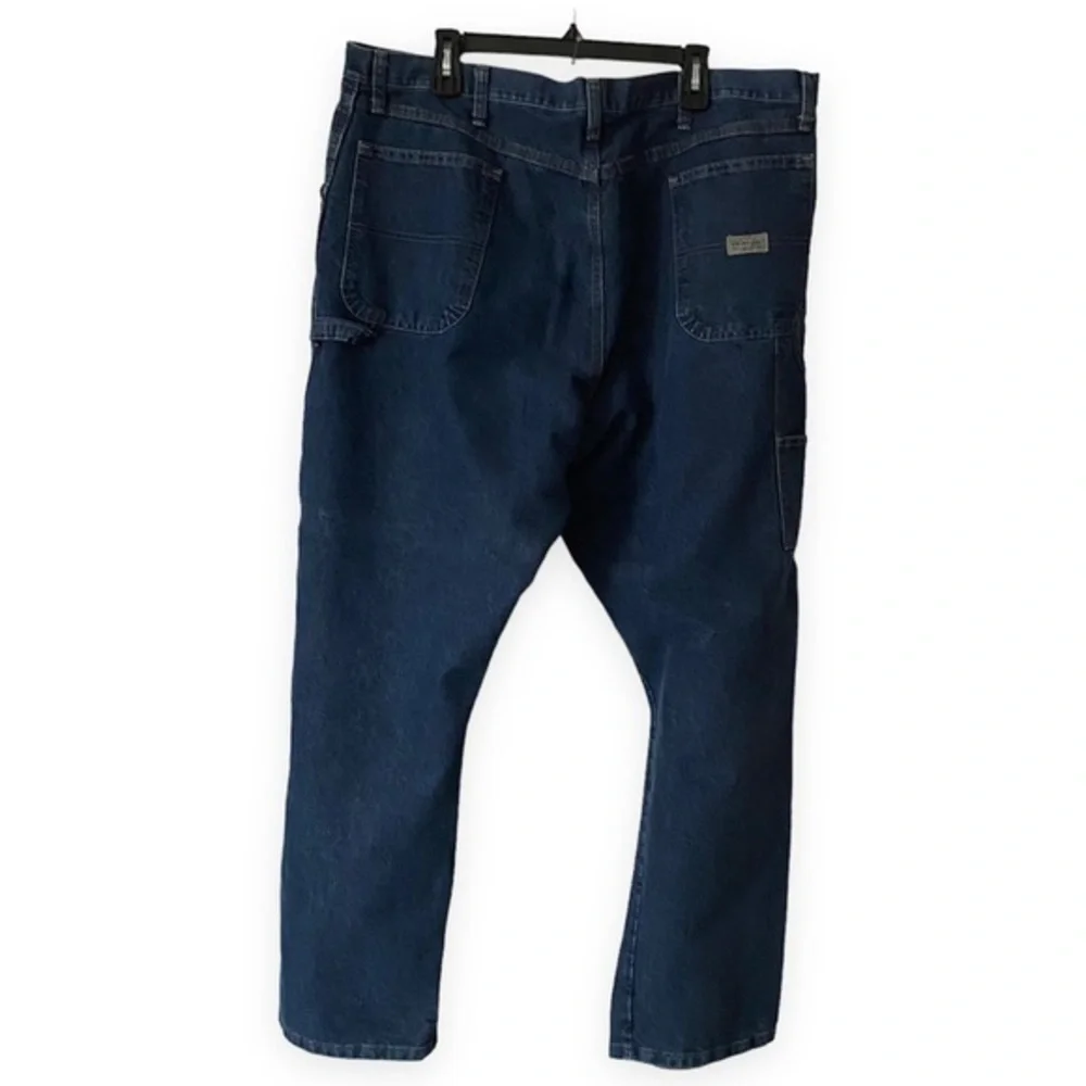 Wrangler Jeans Carpenter Authentic Issue‎ Size 42 X 32 Blue Denim